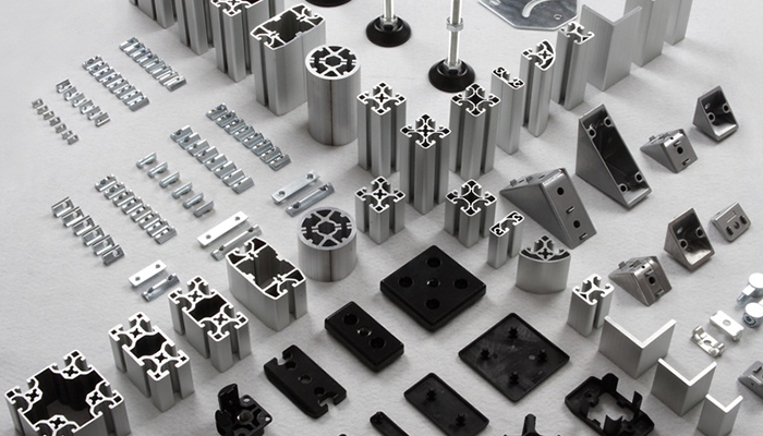 Método para selecionar perfis industriais de alumínio